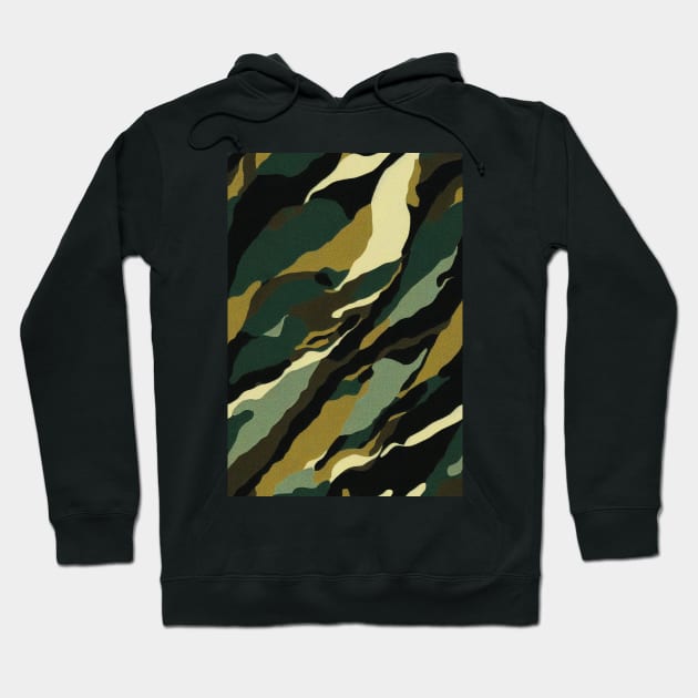 Camouflage Army Pattern, a perfect gift for all soldiers, asg and paintball fans and everyday use! #1 Hoodie by Endless-Designs